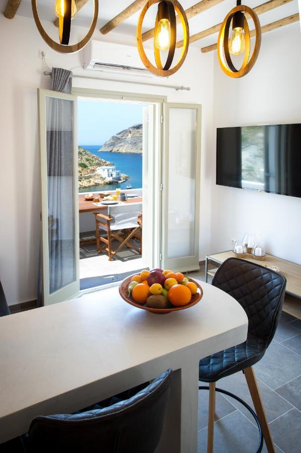 Droufakos' Home, Lux Seafront Apartment W. View Cherronisos  Eksteriør billede