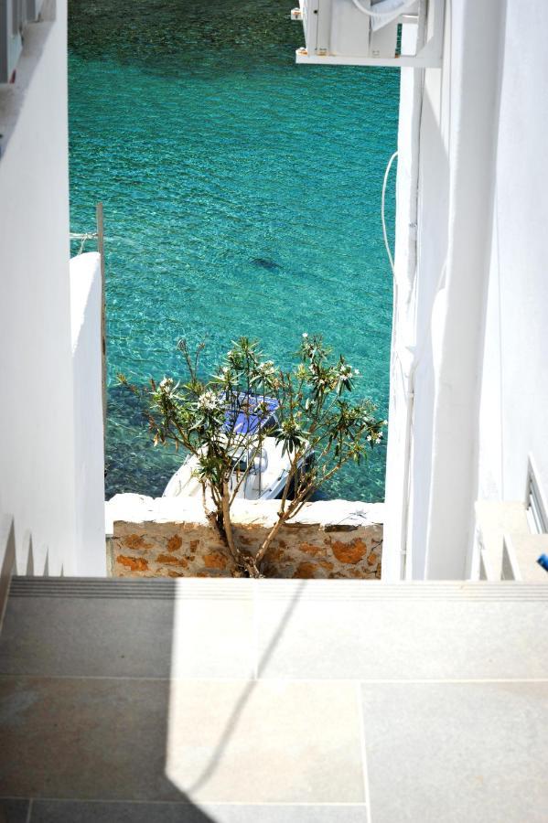 Droufakos' Home, Lux Seafront Apartment W. View Cherronisos  Eksteriør billede