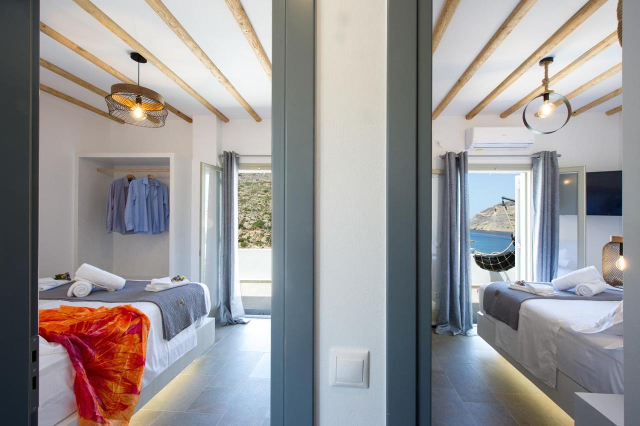 Droufakos' Home, Lux Seafront Apartment W. View Cherronisos  Eksteriør billede